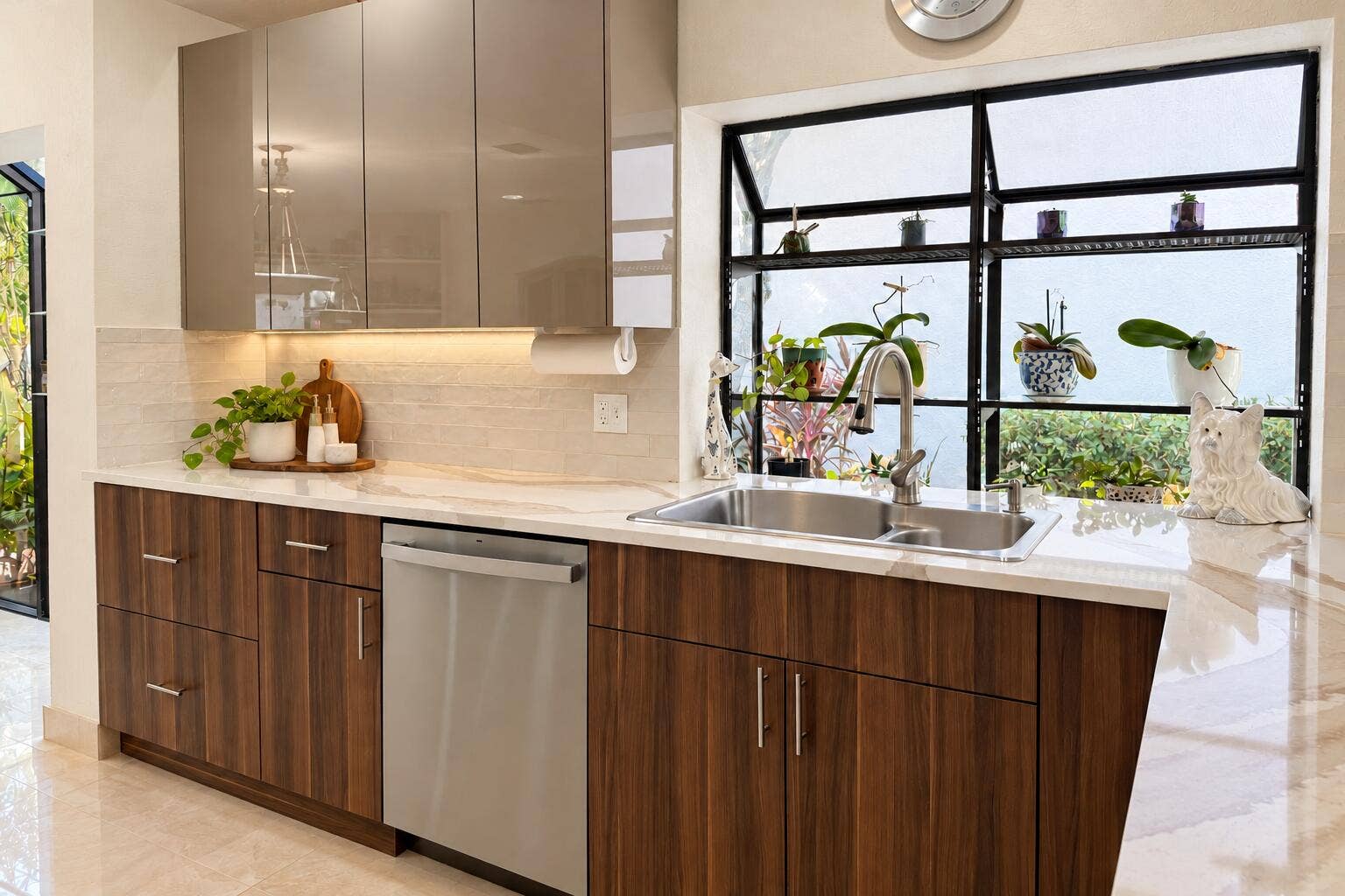 Bright, polished real estate interior-2