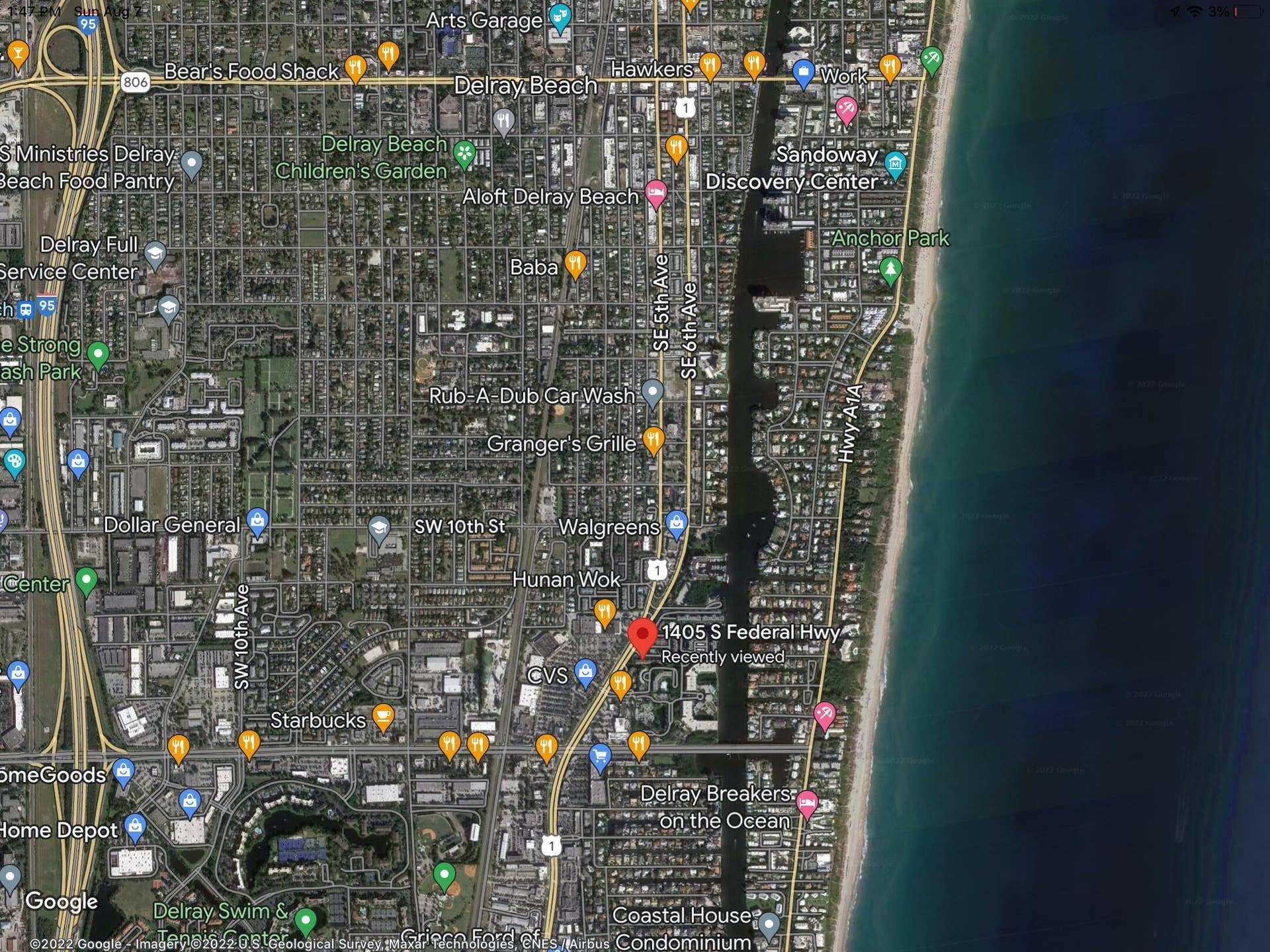 Just look where it is!