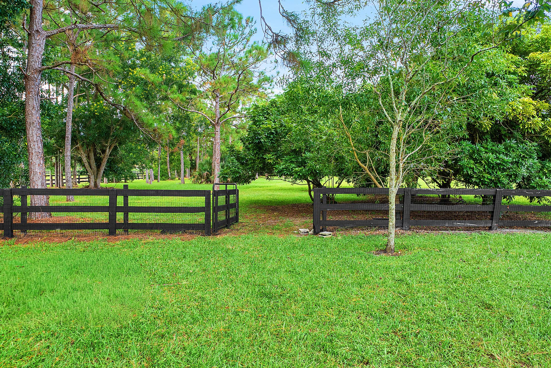 Access to back lot