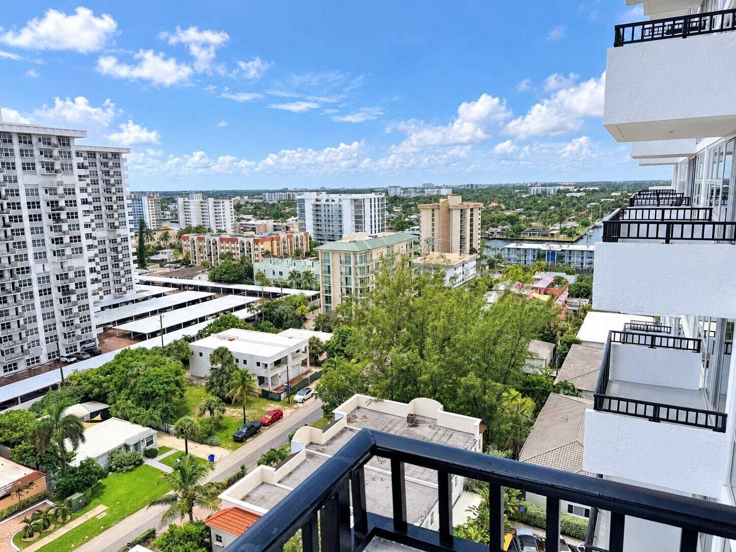 525 N OCEAN Boulevard, #1621, Pompano Beach, Pompano Beach, FL 33062 City view balcony view