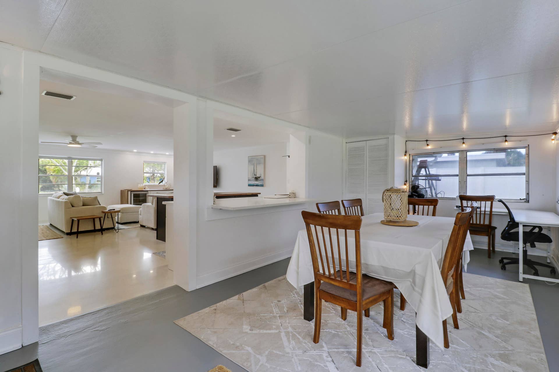 Dining area