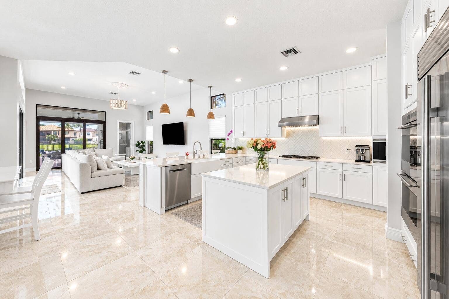 Luminous Coastal Kitchen