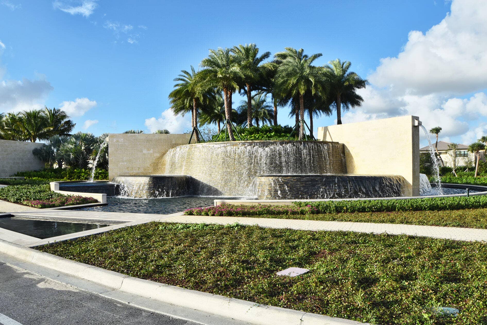 Seven Bridges Entrance with Waterfalls