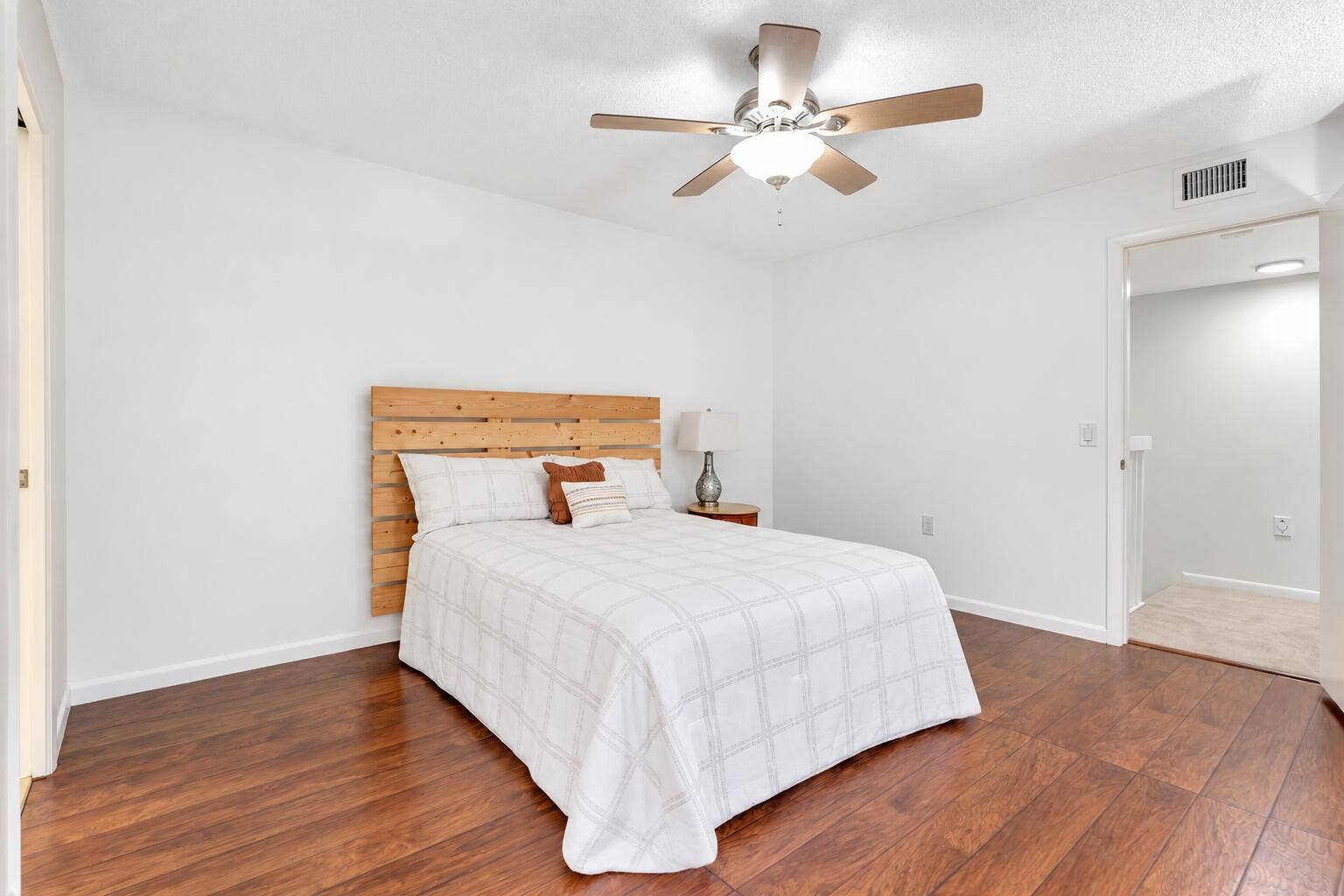 Primary Bedroom open to hallway