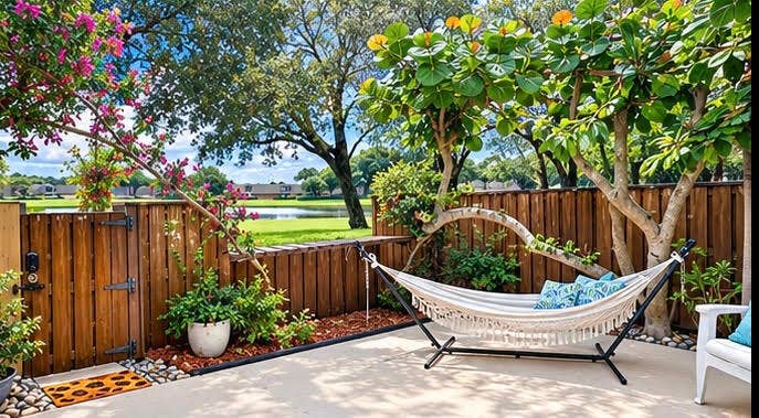 Spectacular waterview from patio