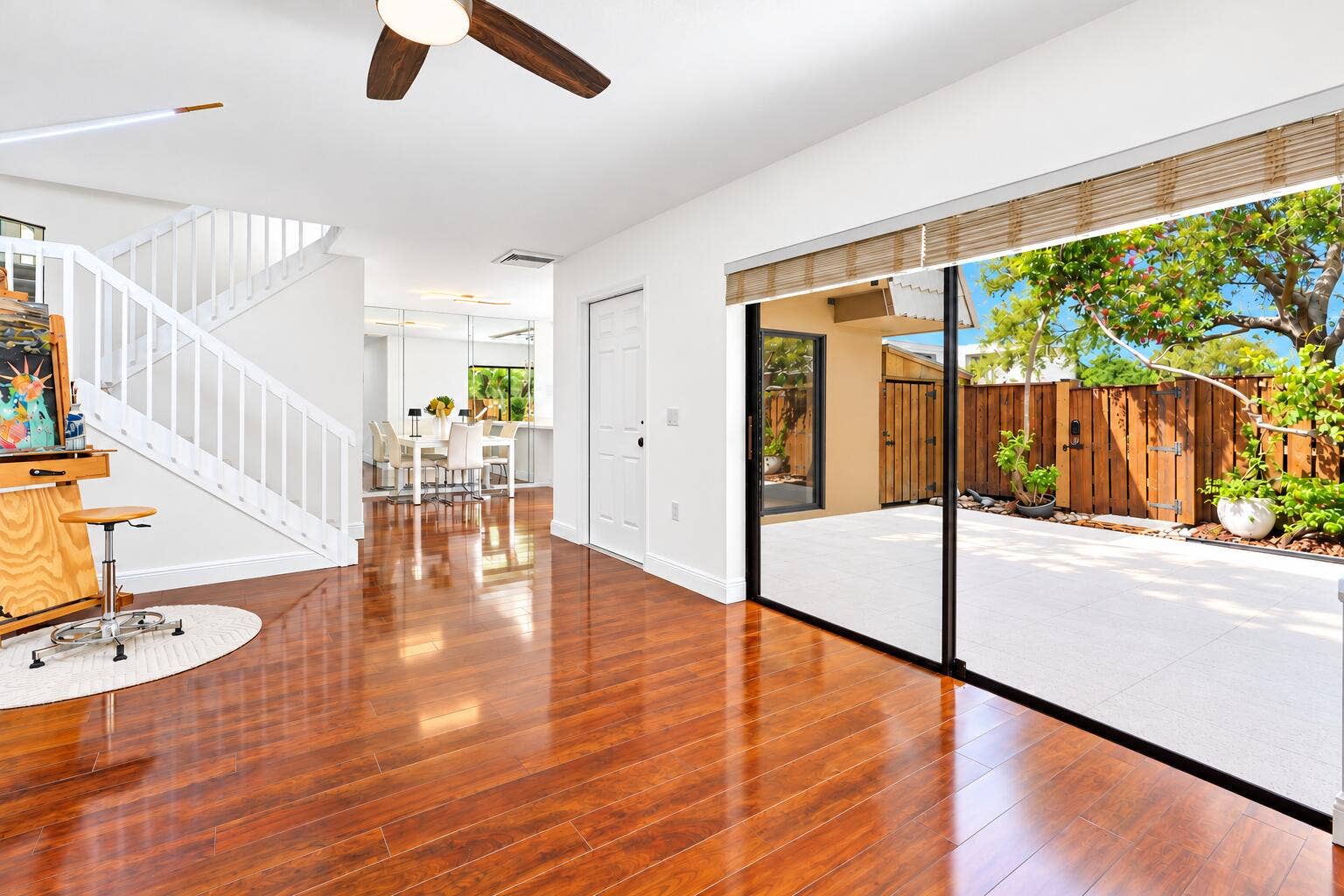 Living Room patio view