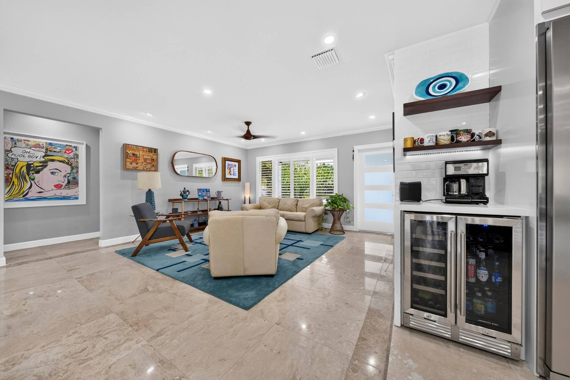 4100 NE 15TH Terrace, Oakland Park, FL 33334 015-028-Living Room-4000x2664