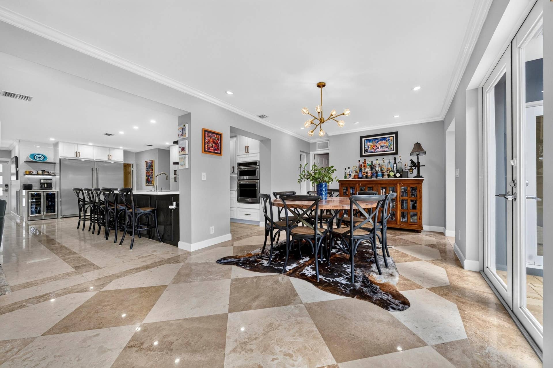 4100 NE 15TH Terrace, Oakland Park, FL 33334 021-075-Dining RoomKitchen-4000x2662