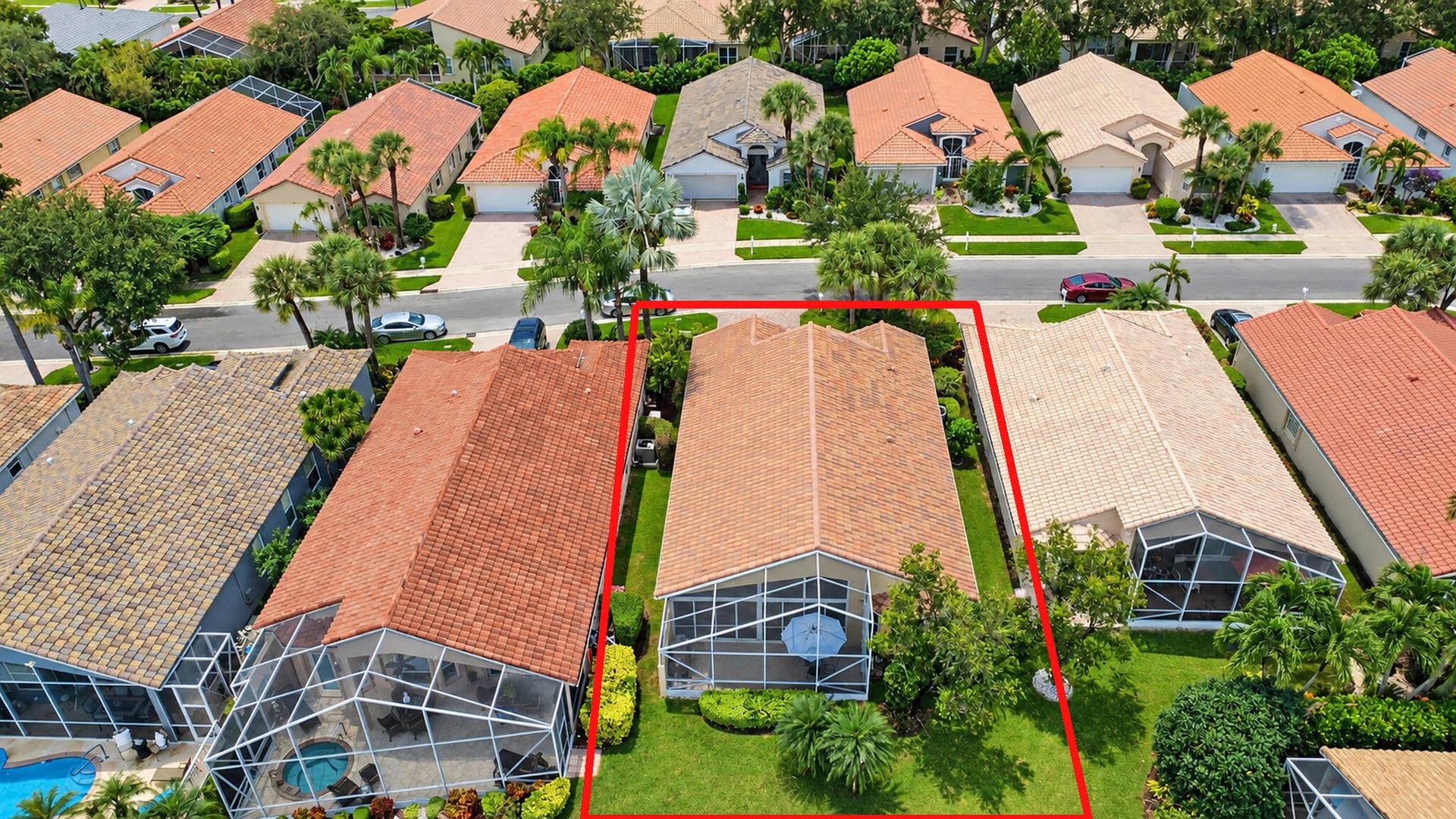 5288 GREY BIRCH Lane, Boynton Beach, FL 33437 AERIAL VIEW