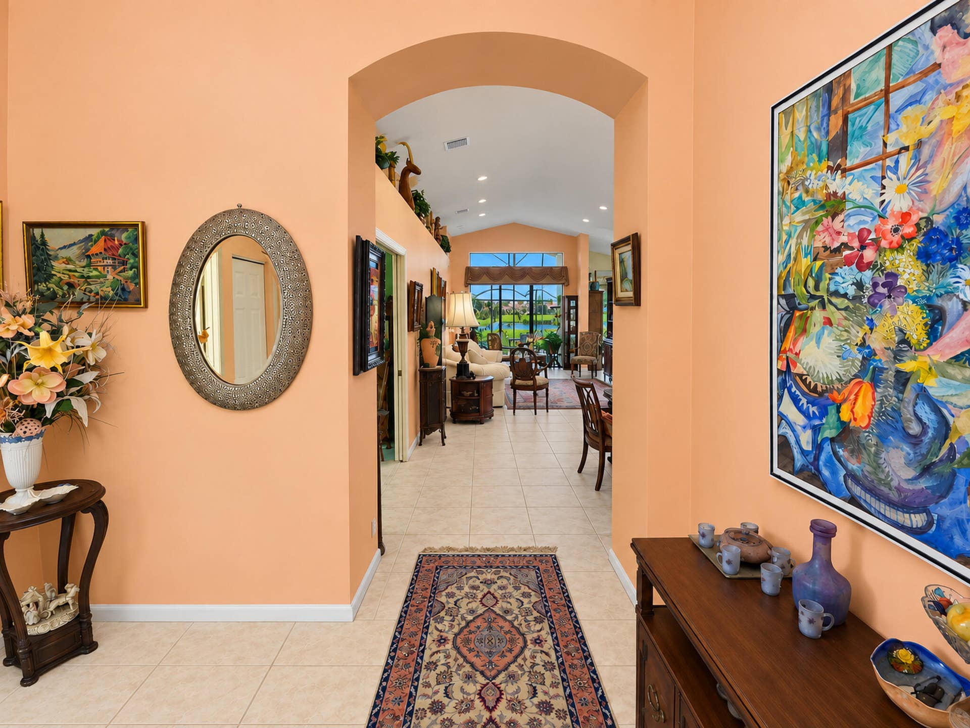 5288 GREY BIRCH Lane, Boynton Beach, FL 33437 ENTRANCE FOYER