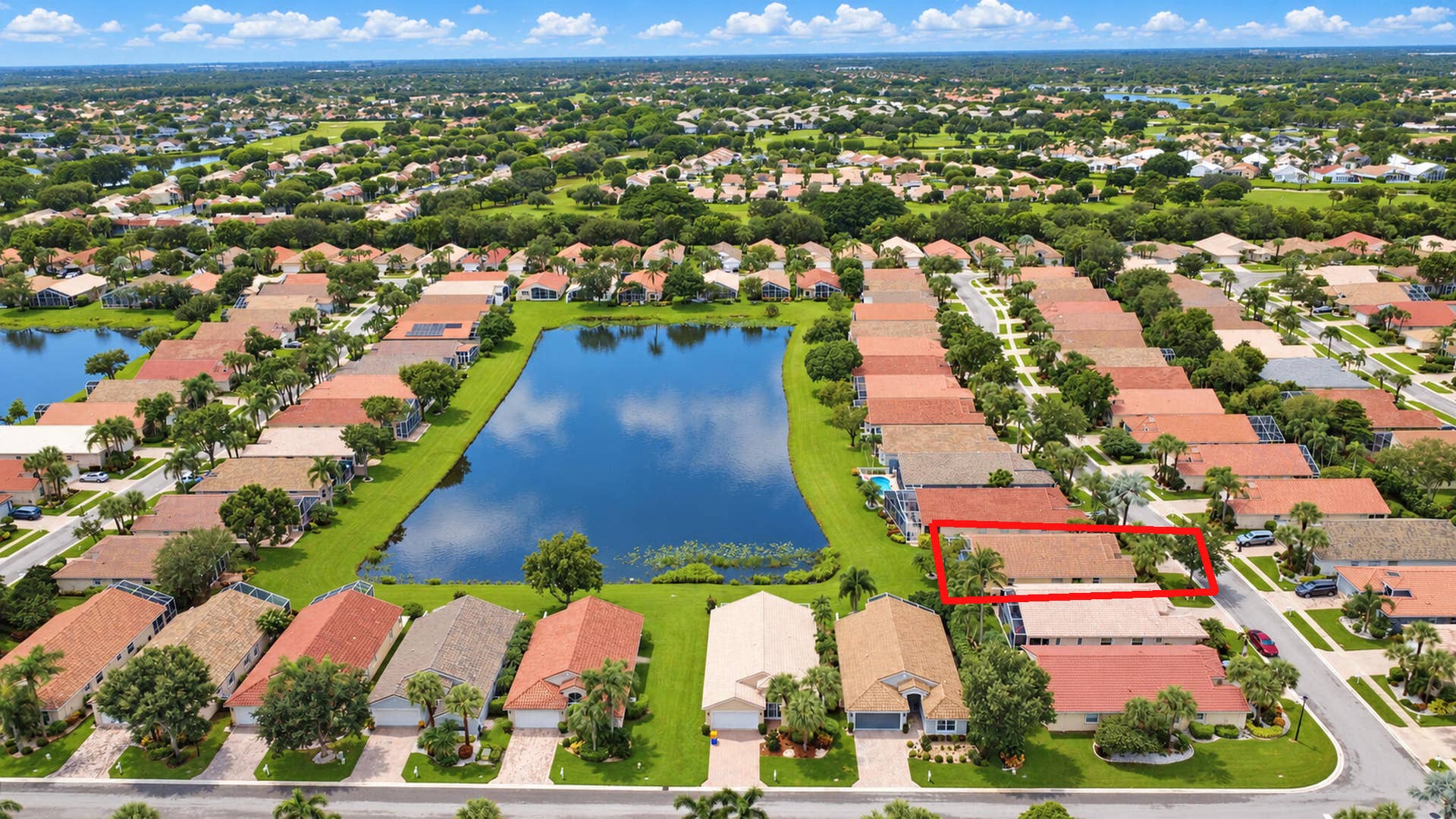 5288 GREY BIRCH Lane, Boynton Beach, FL 33437 AERIAL VIEW