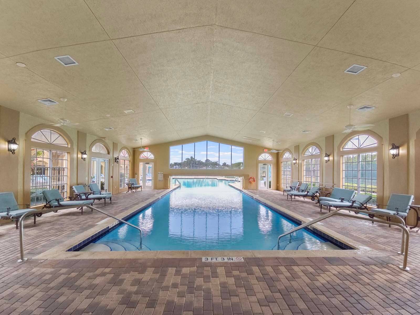 5288 GREY BIRCH Lane, Boynton Beach, FL 33437 INDOOR POOL