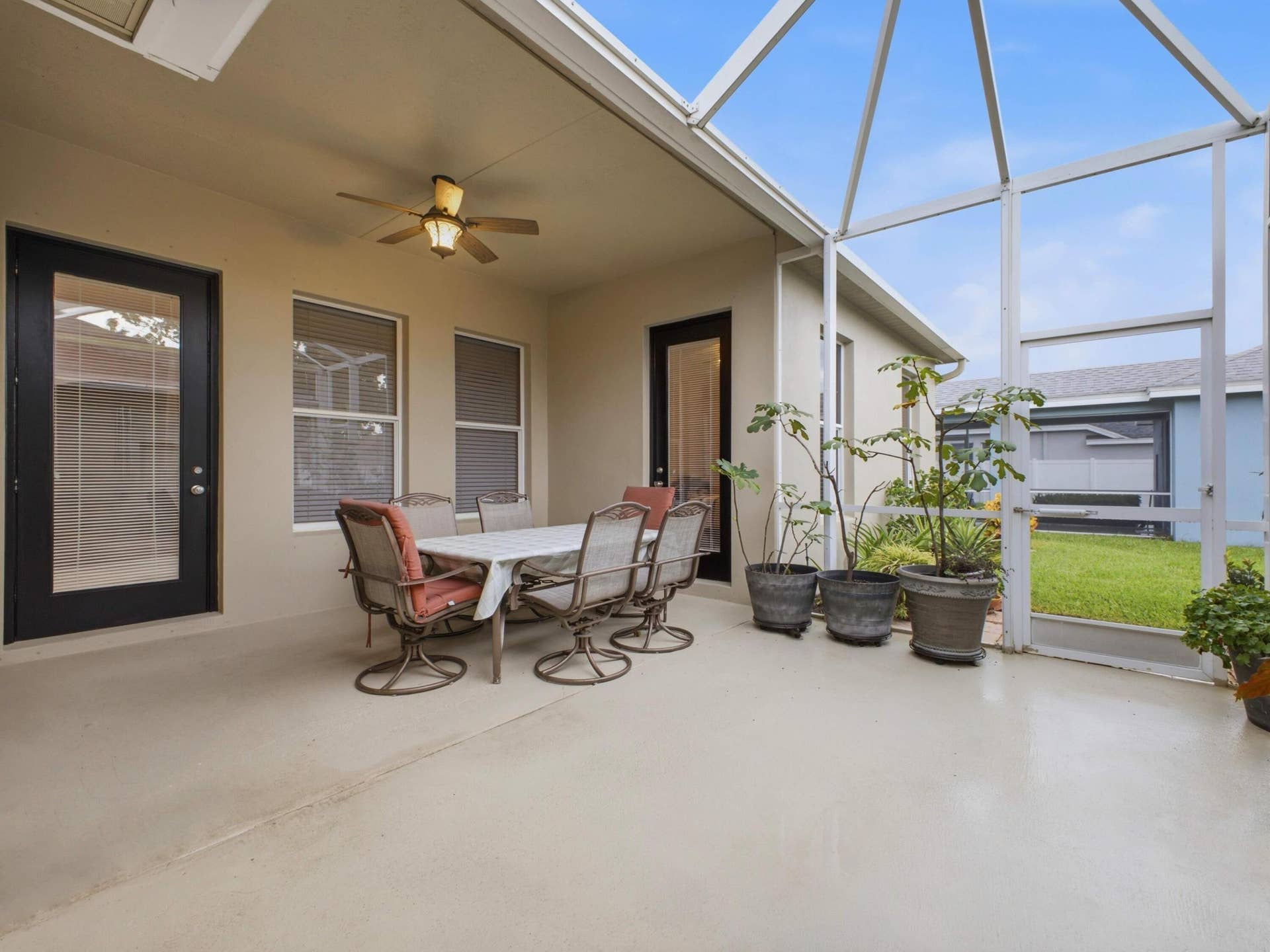 Covered Patio Courtyard