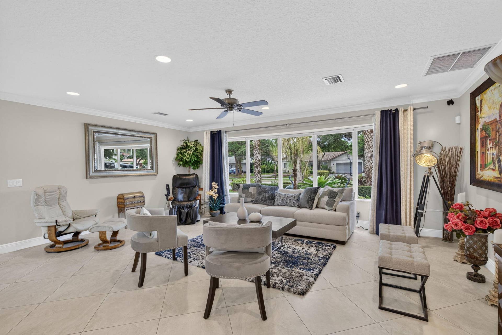 330 SW 75th Avenue, Plantation, FL 33317 Living Room
