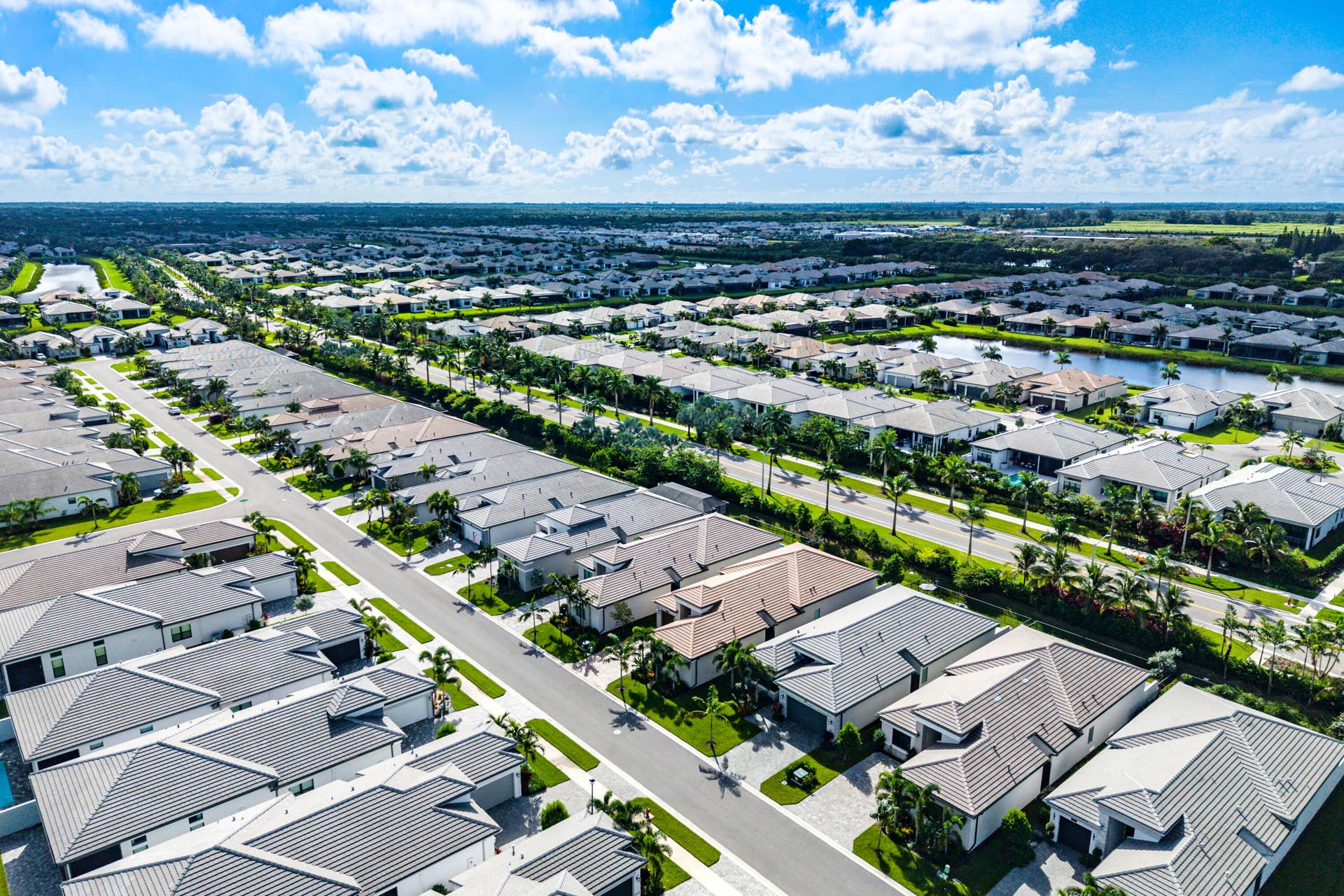 Aerial View Of Home