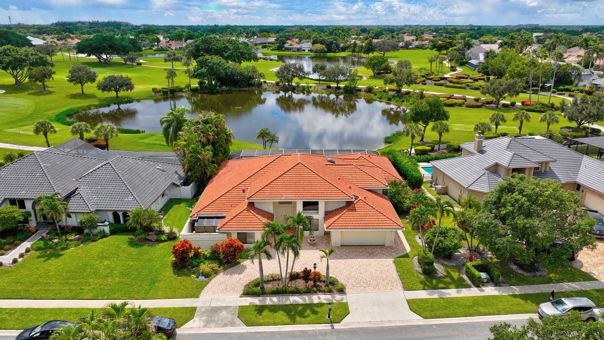 10423 Stonebridge Boulevard, Boca Raton, FL 33498 03-lake-golf-aerial