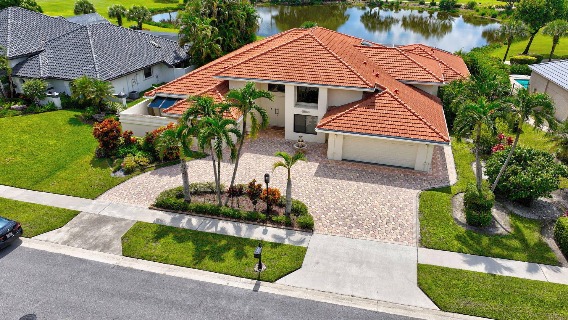 10423 Stonebridge Boulevard, Boca Raton, FL 33498 02-front-aerial