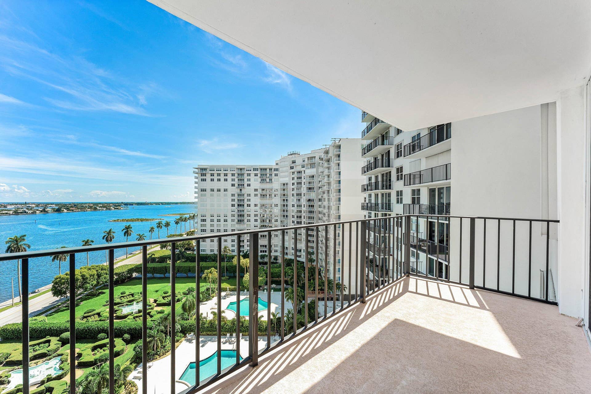 1701 S Flagler Drive, #1205, West Palm Beach, FL 33401 Balcony
