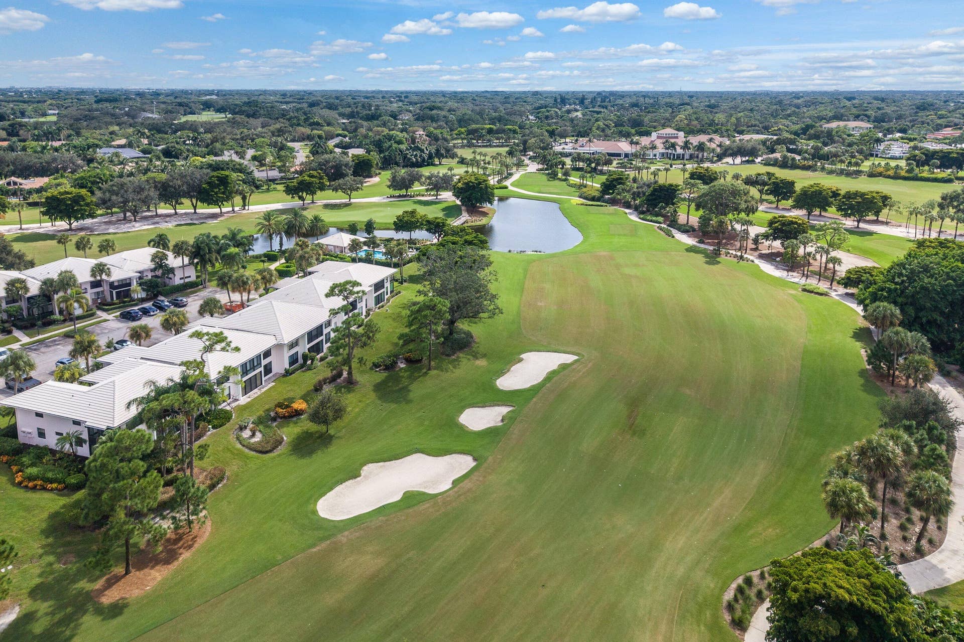 3836 Quail Ridge Drive N, Boynton Beach, FL 33436 Aerial view