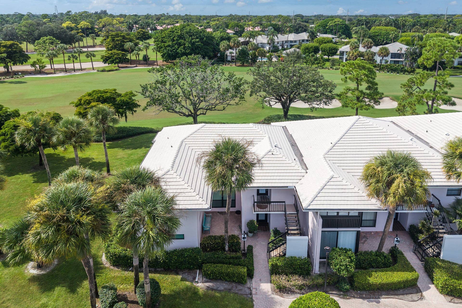3836 Quail Ridge Drive N, Boynton Beach, FL 33436 Aerial view