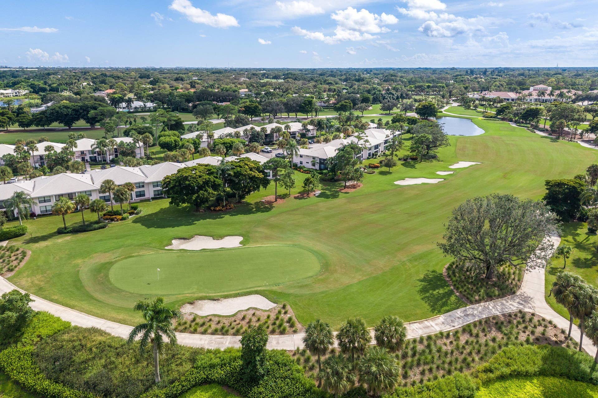 3836 Quail Ridge Drive N, Boynton Beach, FL 33436 Aerial view