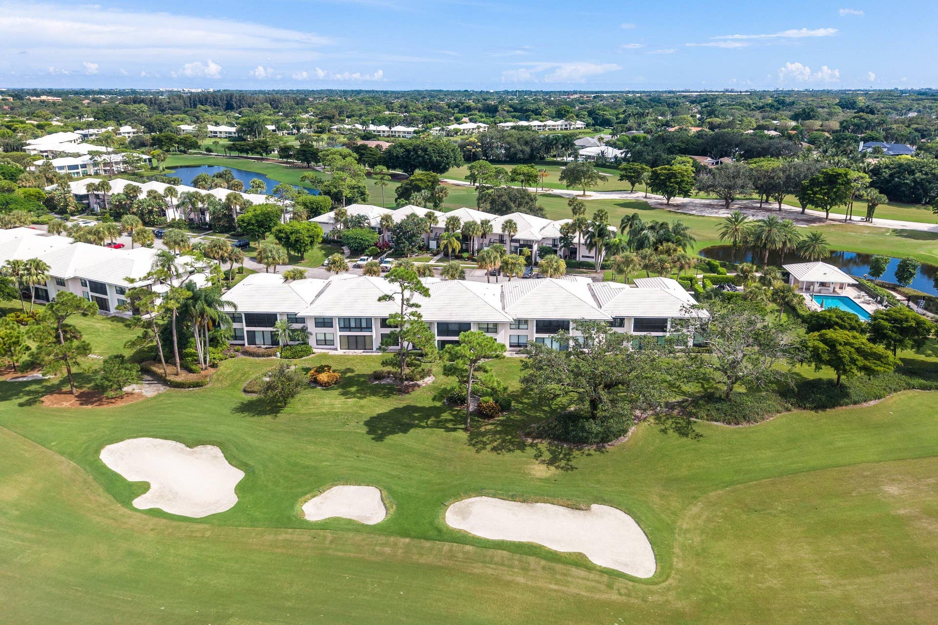 3836 Quail Ridge Drive N, Boynton Beach, FL 33436 Aerial view