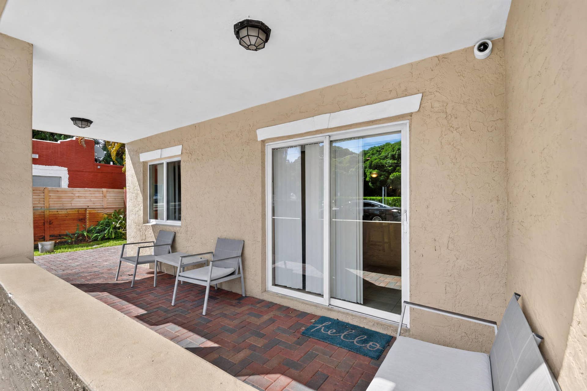 5015 N FLAGLER Drive, West Palm Beach, FL 33407 Large Patios facing Osprey Park