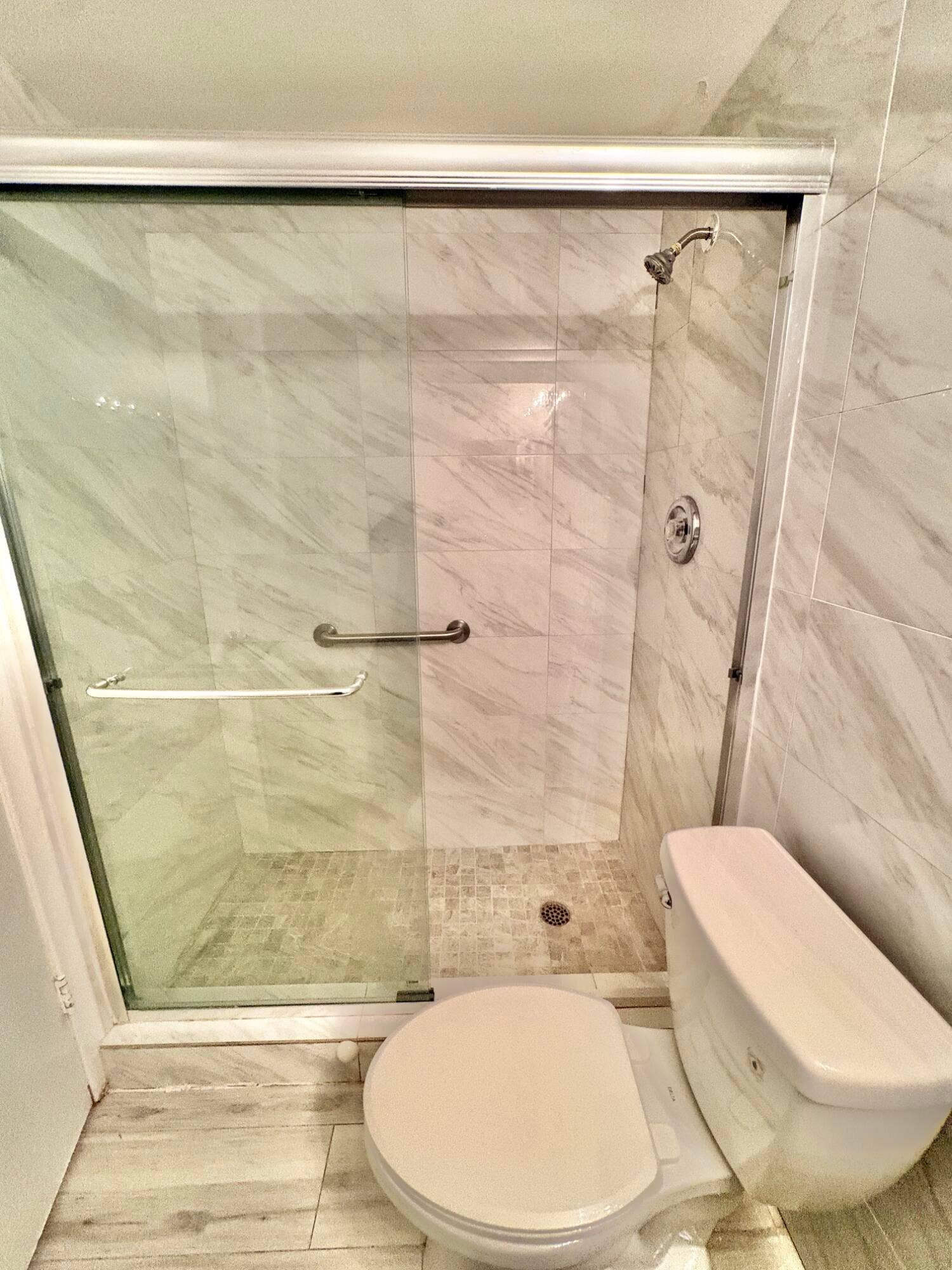step-in shower