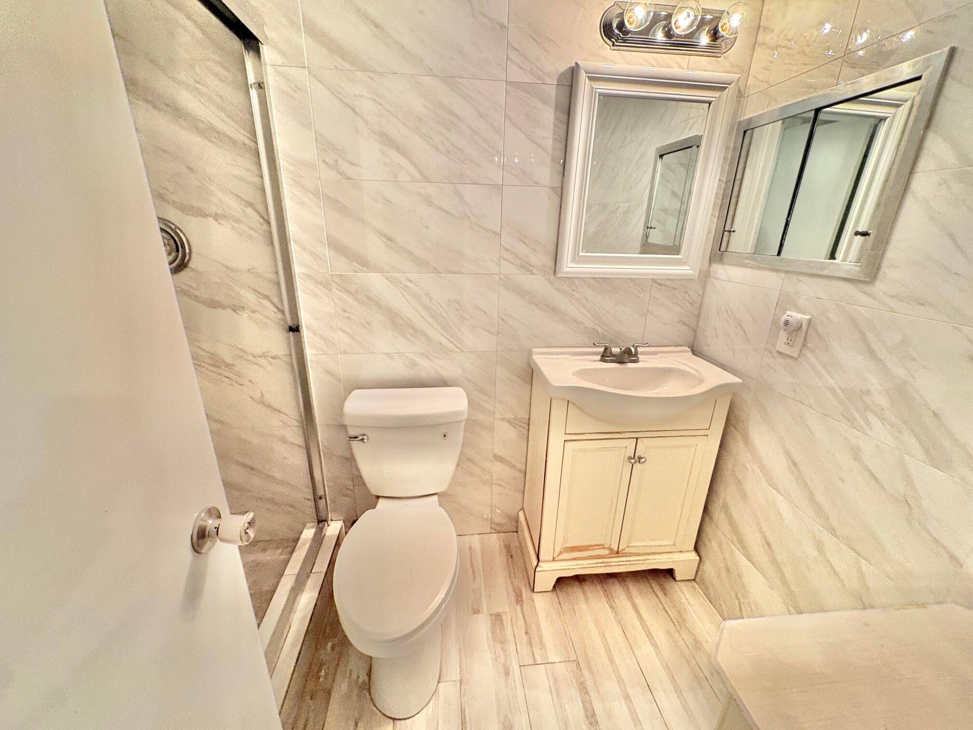updated bathroom