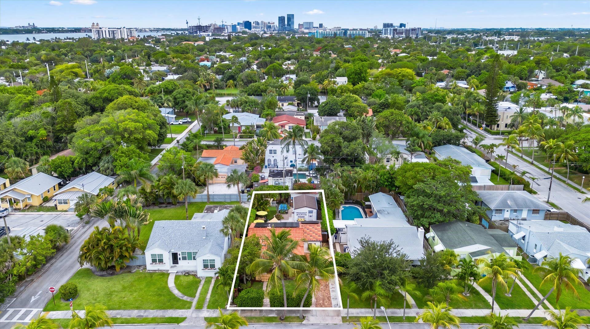 436 38th Street, West Palm Beach, FL 33407 43-Aerial