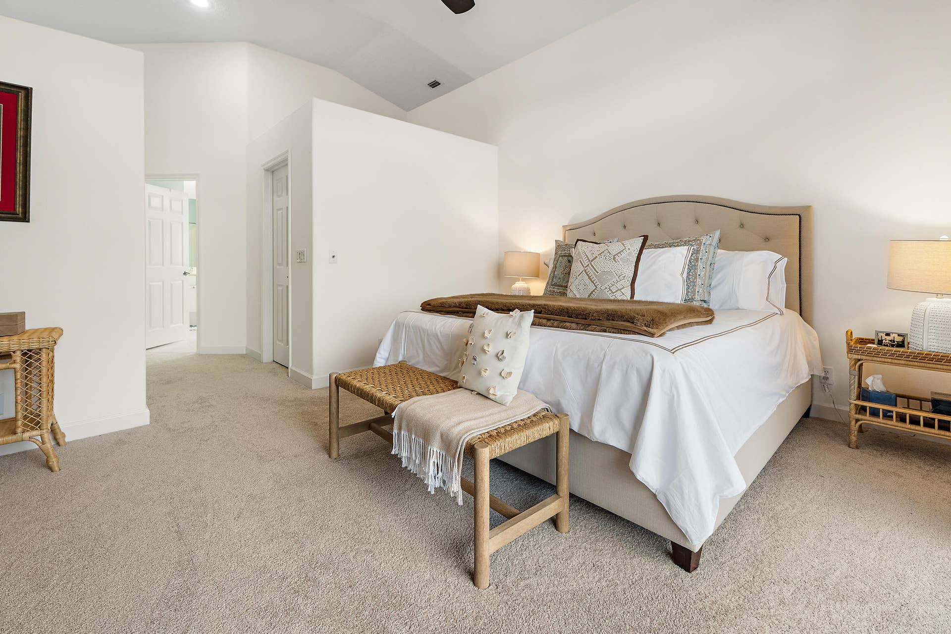 Large Primary Bedroom with two Walk-in Closets