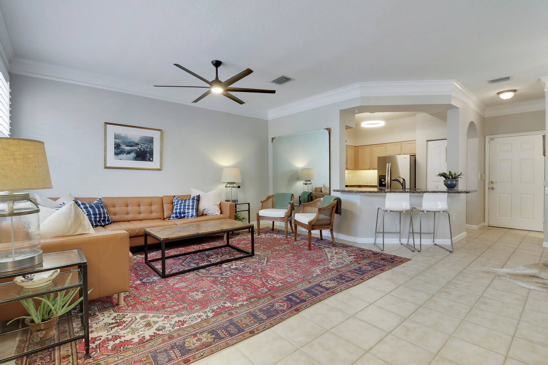 776 Dakota Drive, #106, Jupiter, FL 33458 Living Room/Kitchen