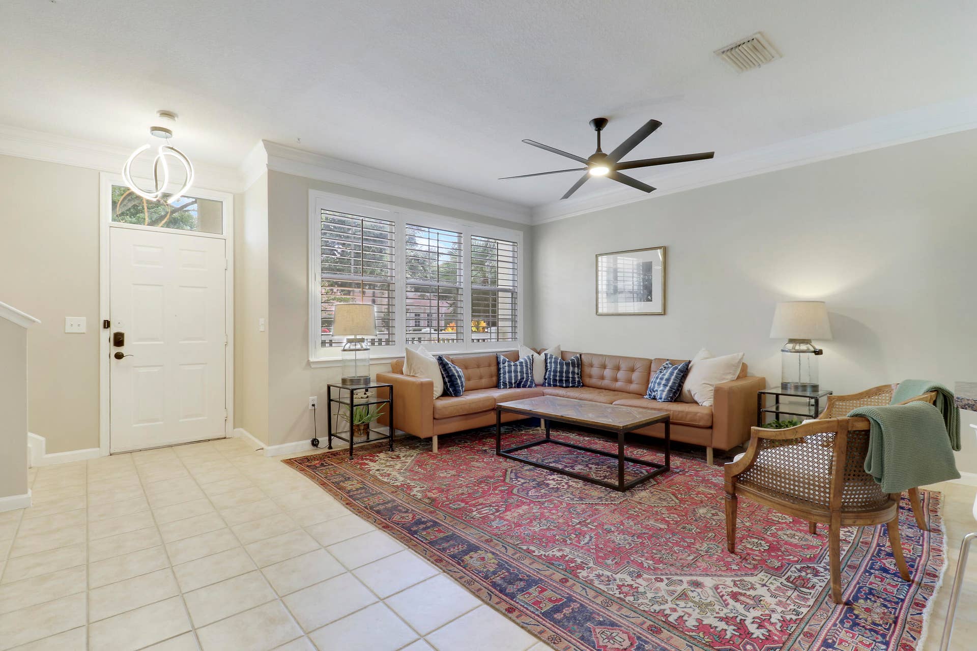 776 Dakota Drive, #106, Jupiter, FL 33458 Living Room/Entry Door