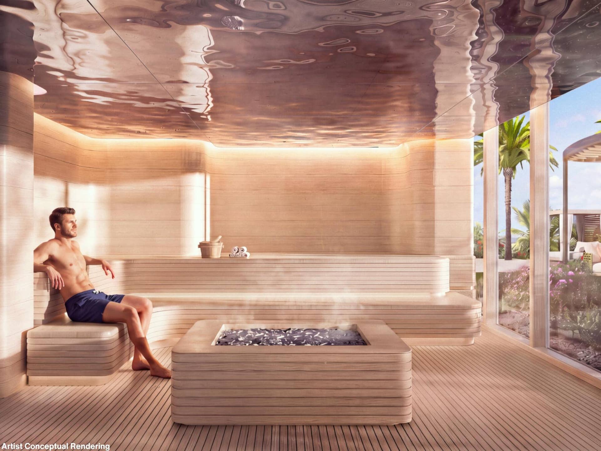 Resident Indoor Sauna