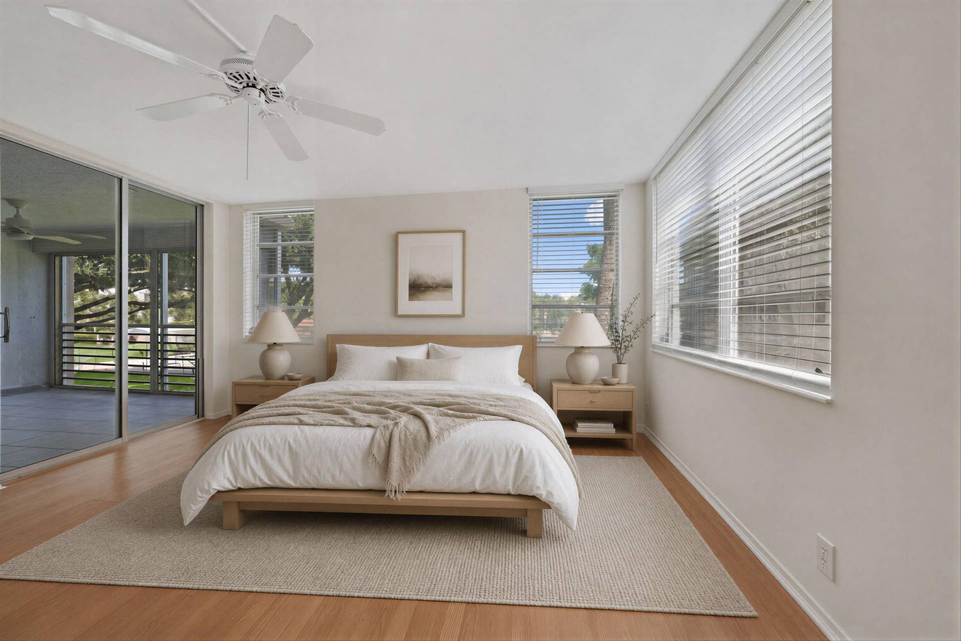 1900 SABAL PALM Drive, #205, Davie, FL 33324 Virtually Staged - Primary Bedroom