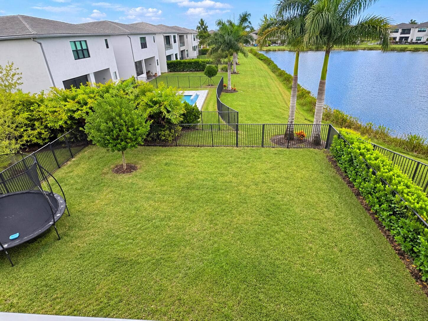 20050 Hirono Lane, Boca Raton, FL 33434 Elevated Backyard Lakeside View