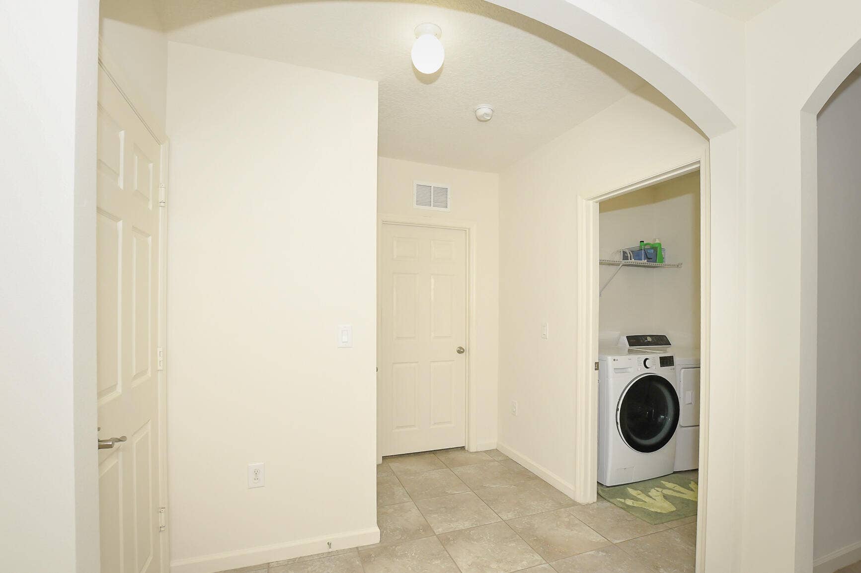 Hallway and Laundry