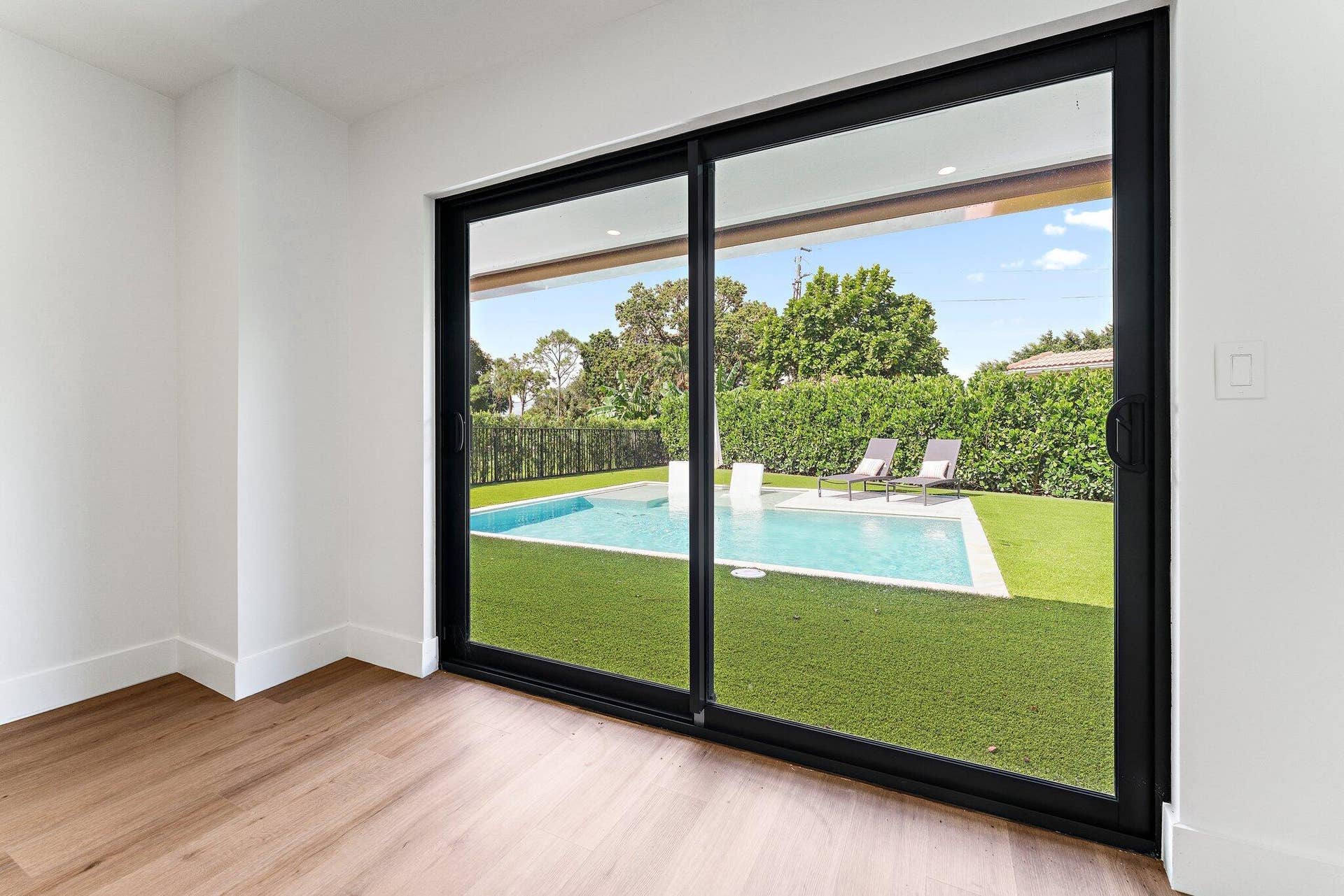 4456 HICKORY Drive, Palm Beach Gardens, FL 33418 Slider to Pool from 1st FL Primary Suite