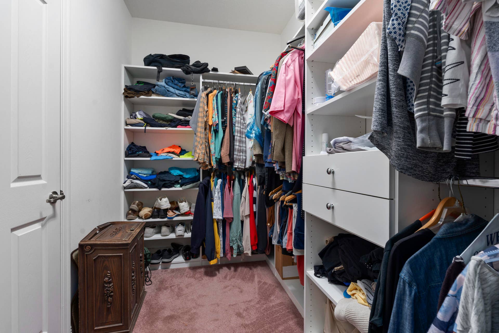 Walk in Primary Closet
