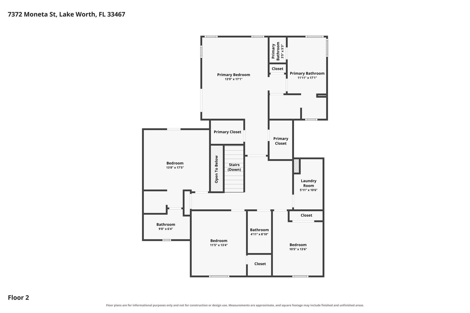 7372 MONETA Street, Lake Worth, FL 33467 Floor-2