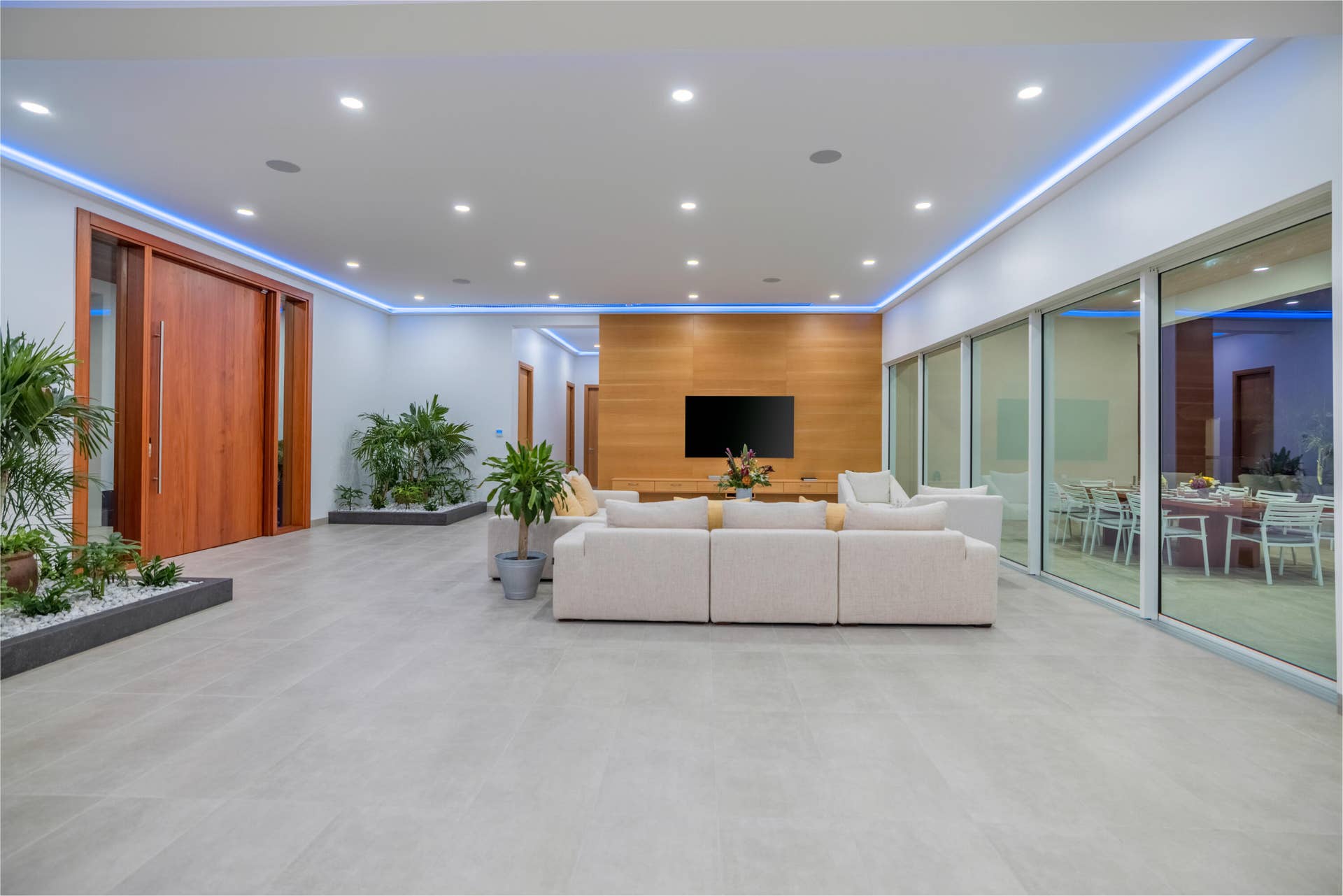 245 Chalk Sound Drive, Living Room