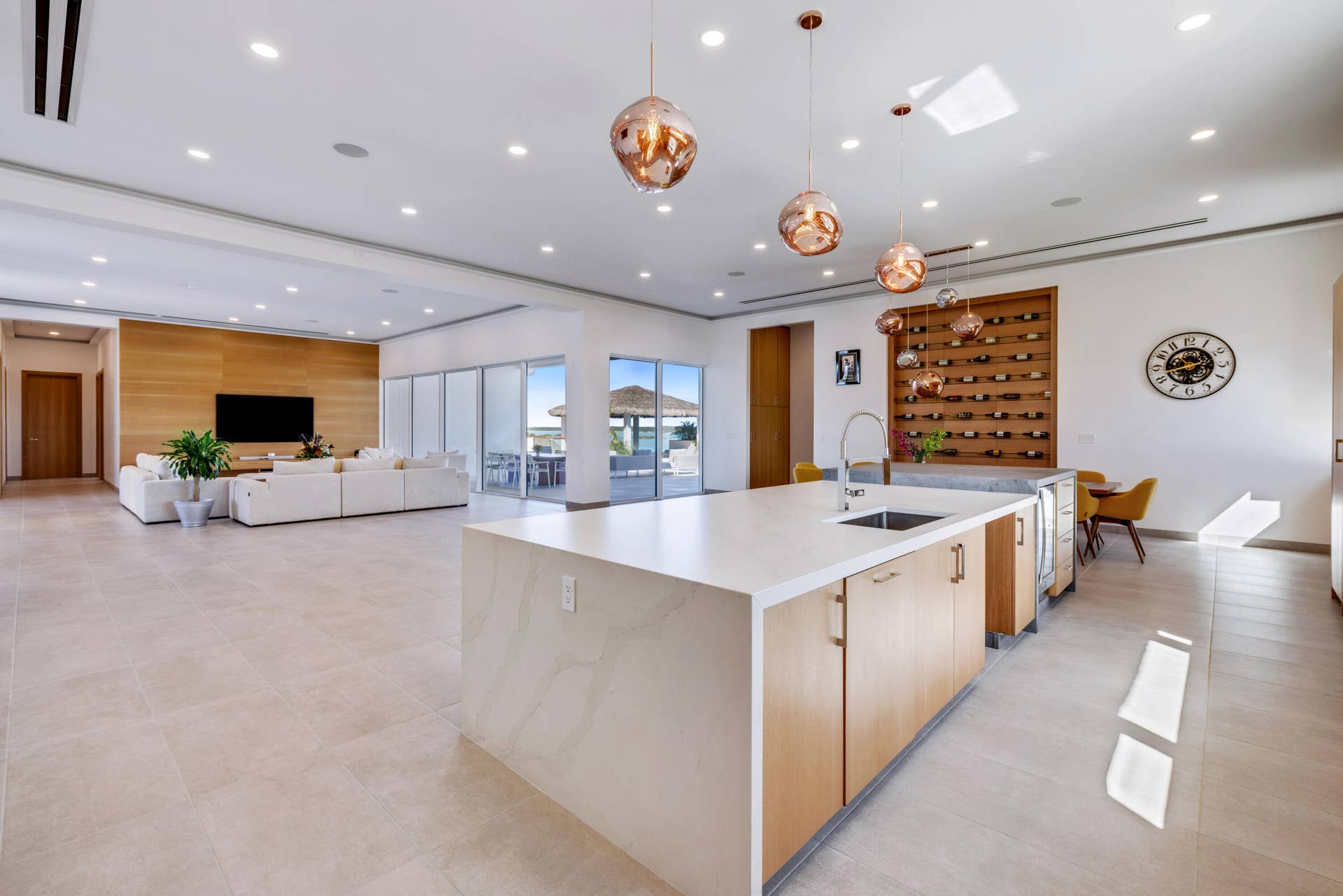 245 Chalk Sound Drive, Kitchen & Living Room
