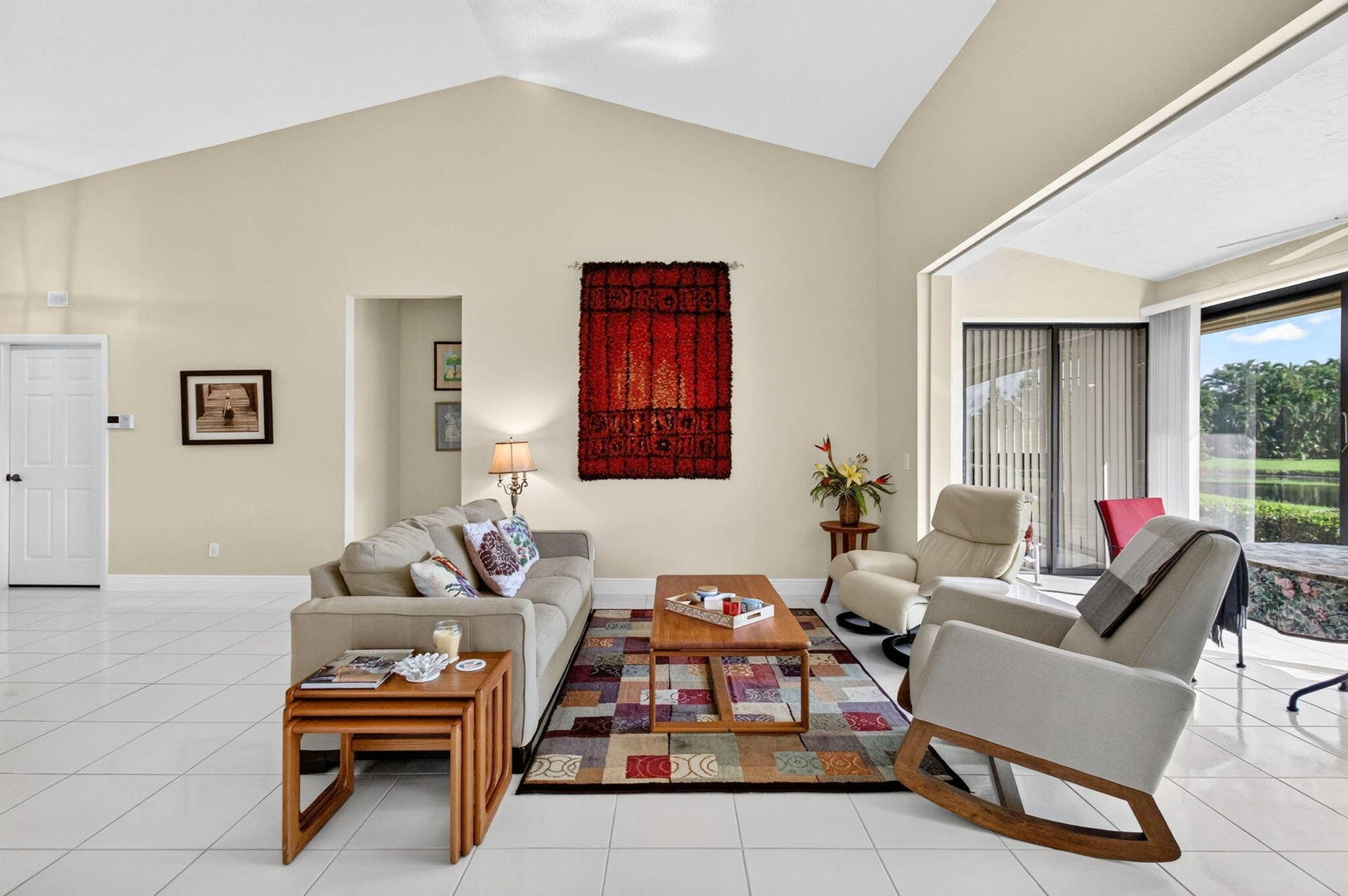 8284 WATERLINE Drive, #105, Boynton Beach, FL 33472 LIVING ROOM