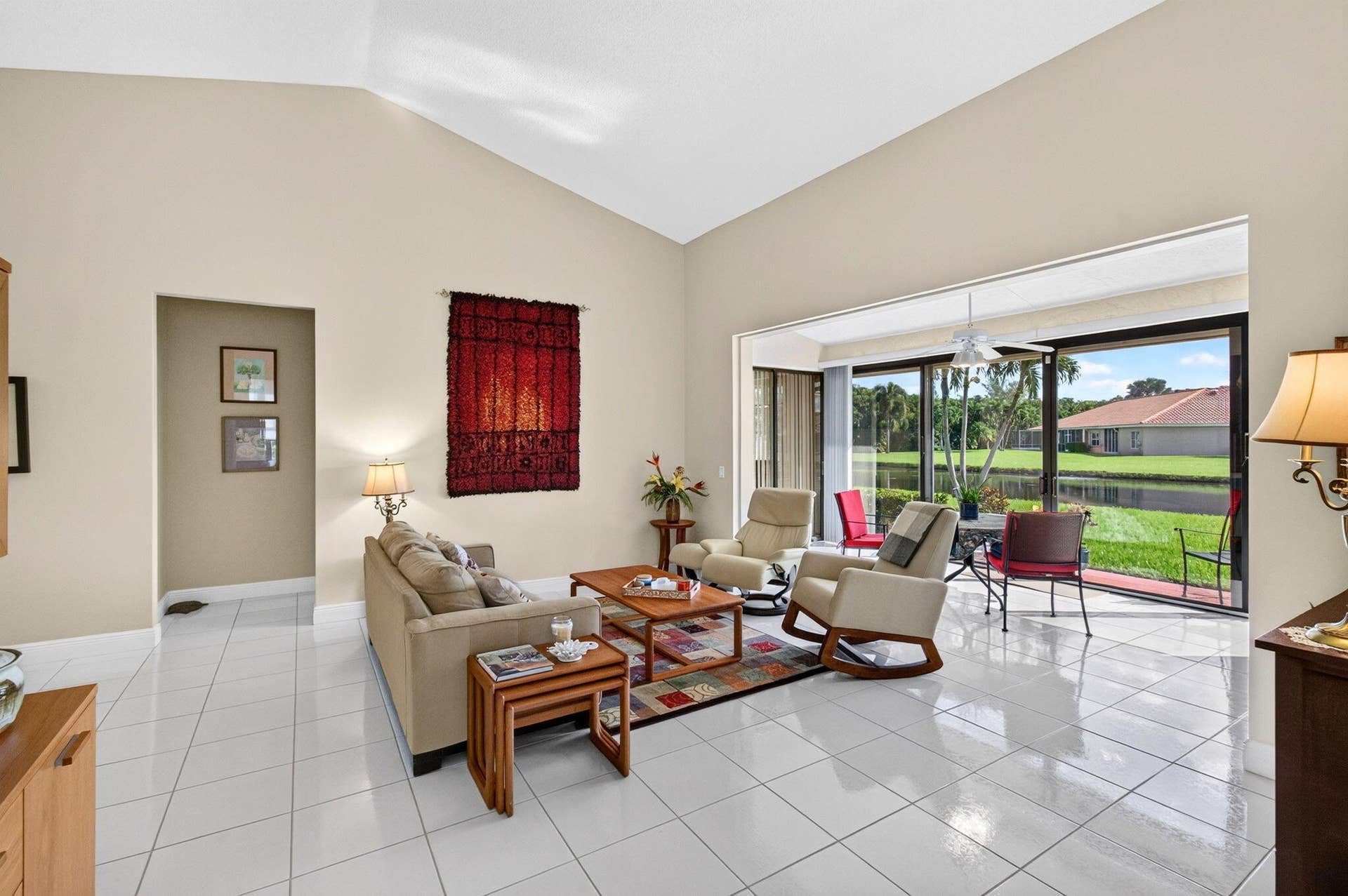 8284 WATERLINE Drive, #105, Boynton Beach, FL 33472 LIVING ROOM
