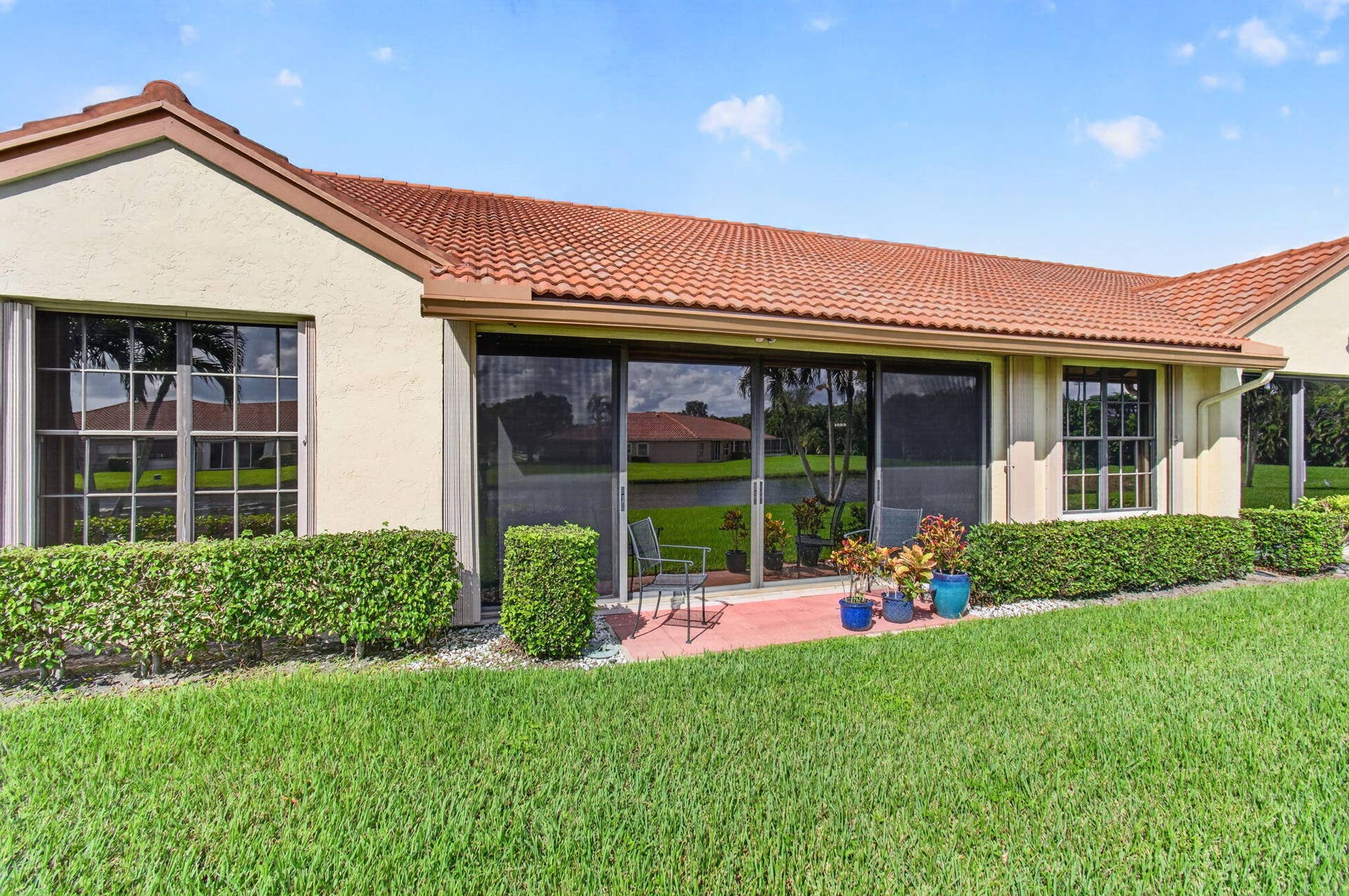 8284 WATERLINE Drive, #105, Boynton Beach, FL 33472 REAR VIEW