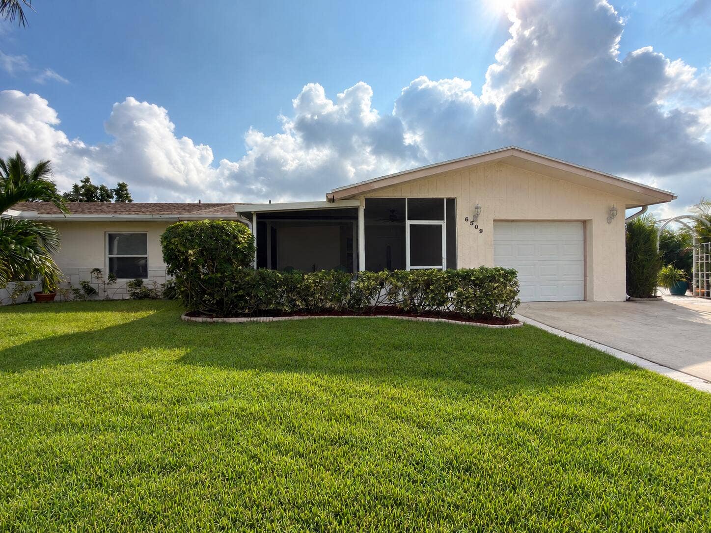 Lush, natural front lawn refresh