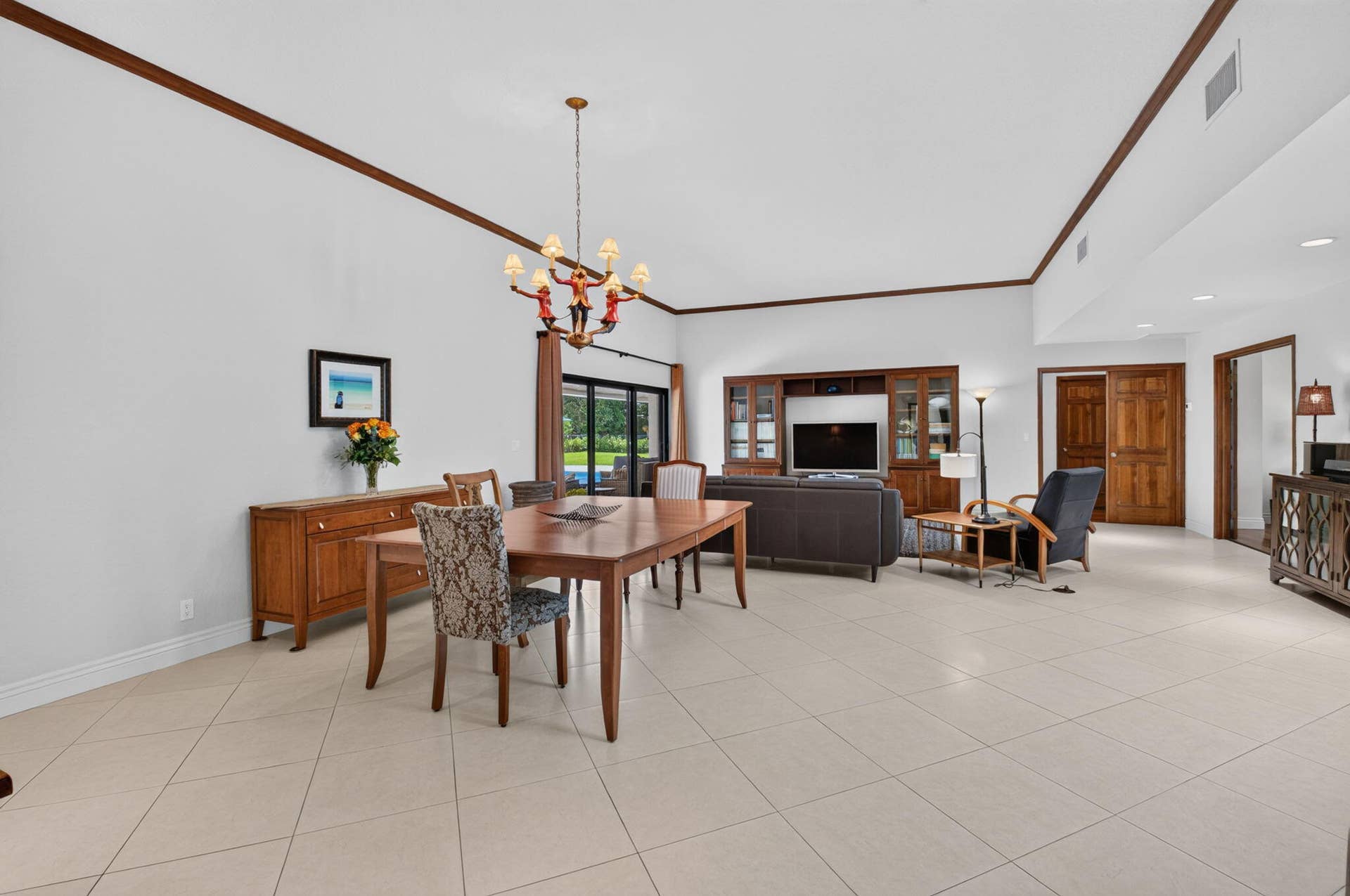 Open floorplan