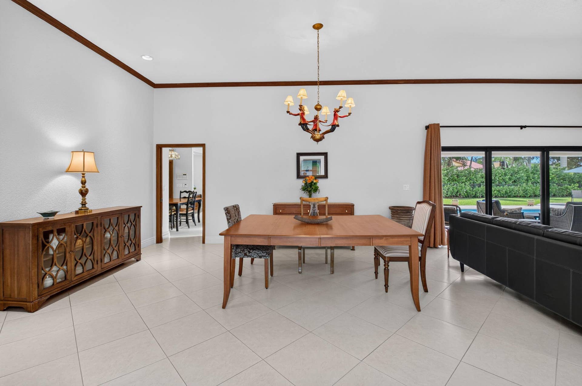Open dining