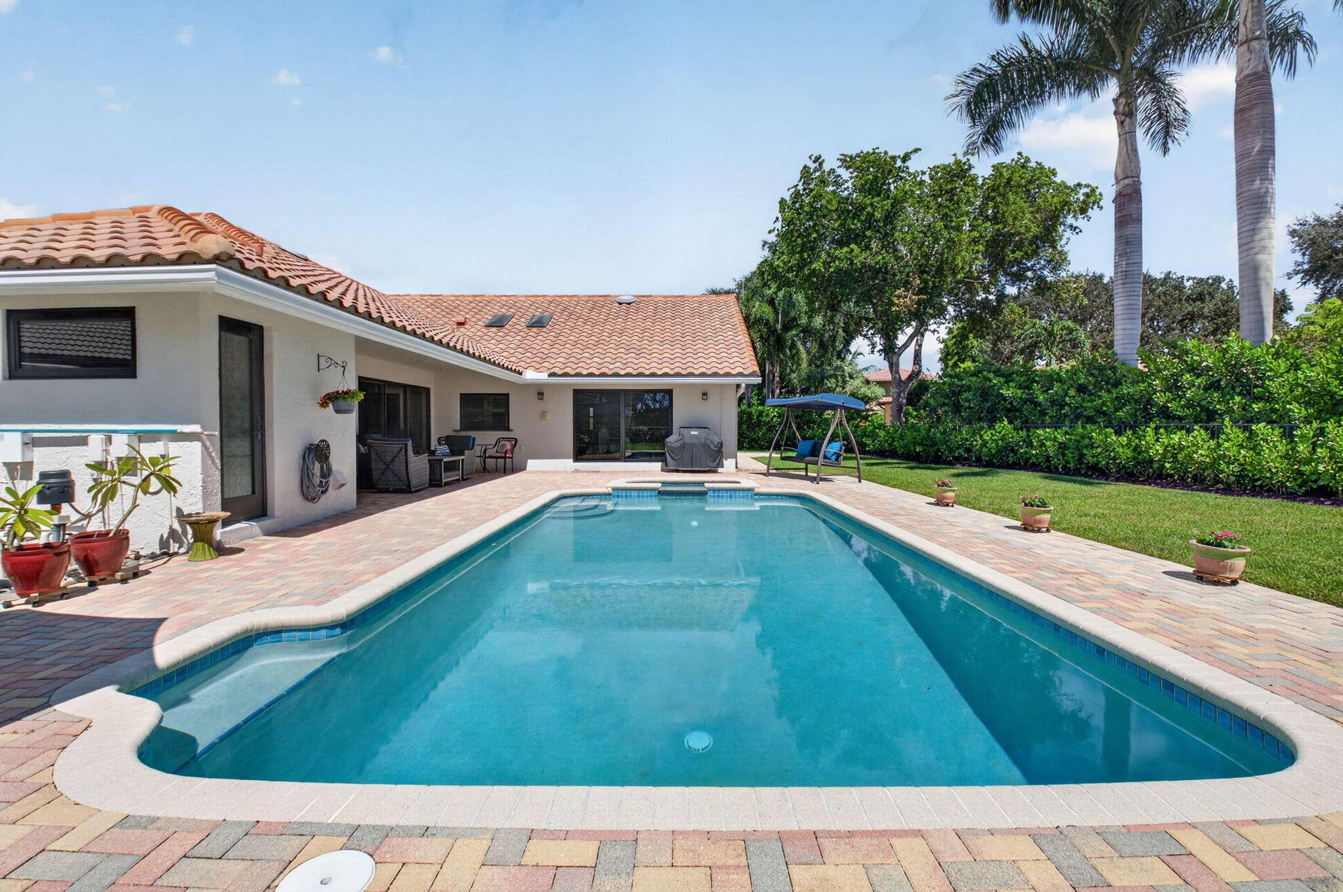 oversized pool