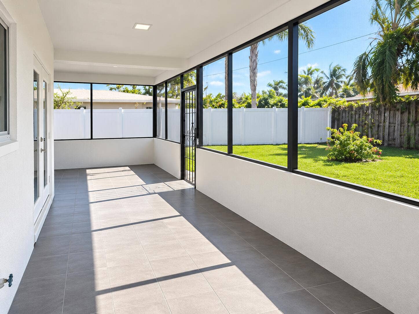 266 SW 12TH Street, Boca Raton, Boca Raton, FL 33432 Bright Modern Screened Patio and Garden